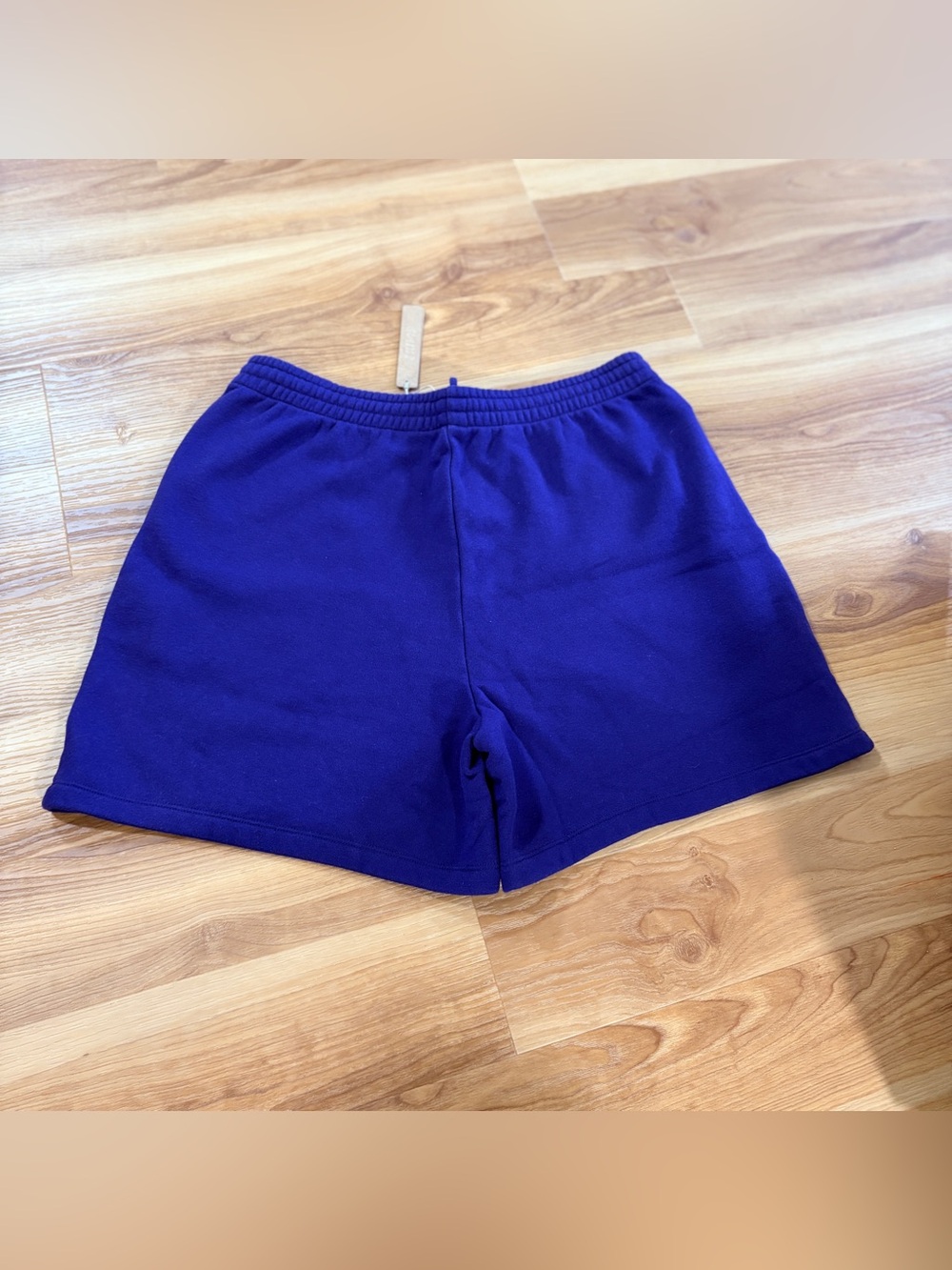 🔮 SKIMS Cotton Fleece Boyfriend Short | Concord | L | NWT ✨